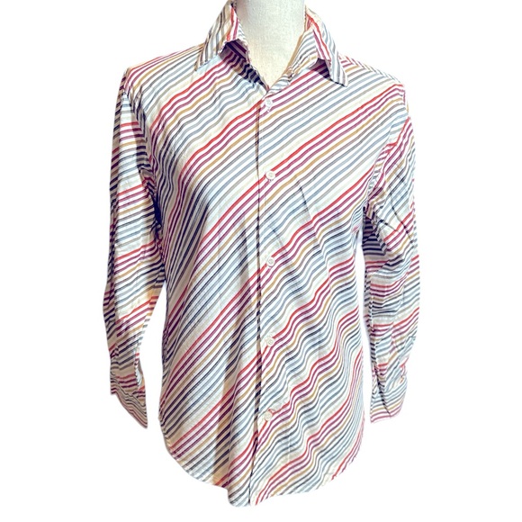 Kenneth Cole Reaction Button Front Shirt - Picture 2 of 5